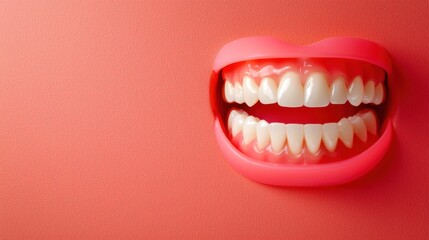 Naklejka premium Custom Fitted Whitening Trays for Bright and Healthy Smiles