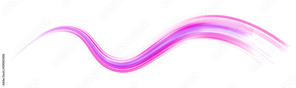 Poster racing car flash effects and dynamic speed motion on city roads: long exposure night lights with lum