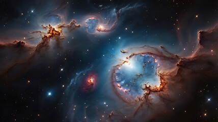 Fototapeta premium Milkyway galaxy, space background, the universe, nebula and galaxies, space background, the universe and space