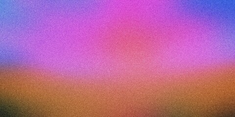 Grainy and Textured Gradient Background with Vibrant Pink, Blue, and Warm Earthy Transitions