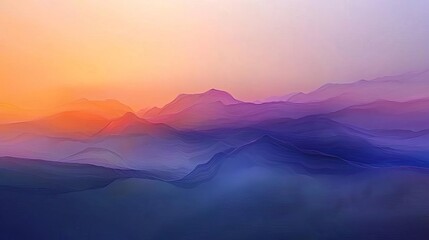 Fototapeta premium Long shot of surrealism depicting wellness, rainbow hues intertwining, dreamlike landscapes, emotional resonance, innovative artistry