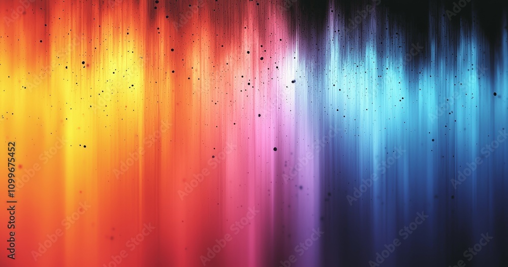 Poster a blue orange purple black grainy gradient dark noise texture background, a large banner design with