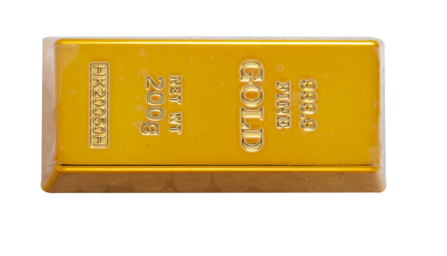 Gold bars, gold bricks, gold