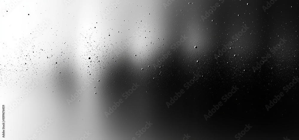 Leinwandbilder grainy noise texture effect smooth black white retro backdrop website header