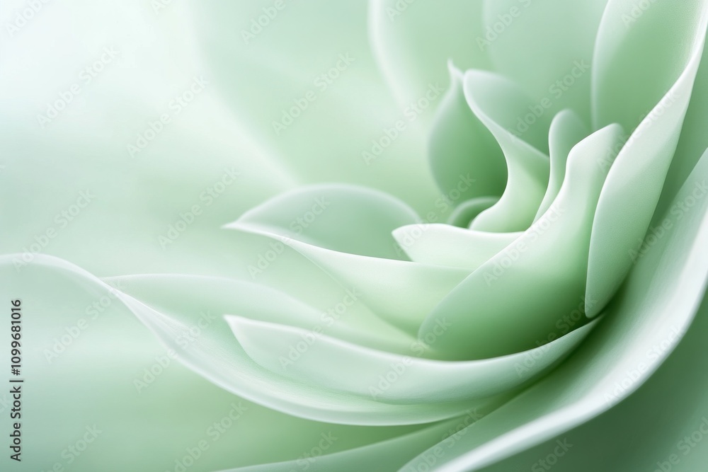Aufkleber artfully arranged succulents display their intricate shapes and smooth textures, emphasizing a calmi