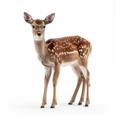 deer isolated on white background