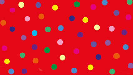 Abstract illustrated backgrounds in different forms and colours 