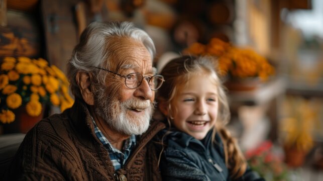 Thanksgiving and Harvest Festival. A capture of a family playing a traditional Thanksgiving game, such as charades or Pictionary, their laughter and shared memories filling the room.