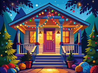 house in the garden