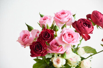 スプレー薔薇の花束