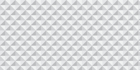 Seamless triangle grid metallic geometric pattern structure textile fabric vector repeat square overlap texture background.