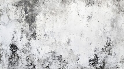 Fototapeta premium White and gray grunge texture of a concrete wall featuring a seamless pattern suitable for backgrounds and banners