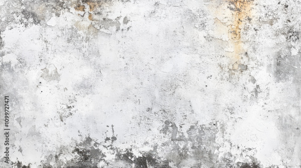 Poster white and gray grunge texture of a concrete wall featuring a seamless pattern suitable for backgroun