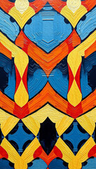 Abstract pattern for printing on wall decorations, fabrics, and for use in graphics.