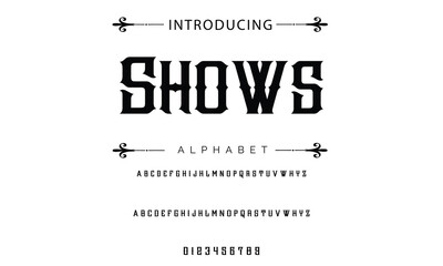 Busied Vintage tattoo font. Font for the tattoo studio logos, alcohol branding, and many others in retro style.