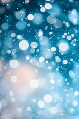 Obraz premium Abstract shining blue and turquoise glitter lights background. Circle blurred bokeh. Festive backdrop for Christmas, New Year, Men's Day, Father's Day, birthday, wedding, holiday or event