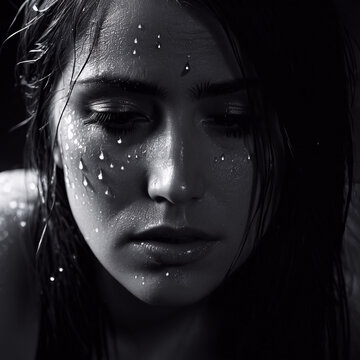 Trauer - Tr&auml;nen der Erinnerung und des Abschieds