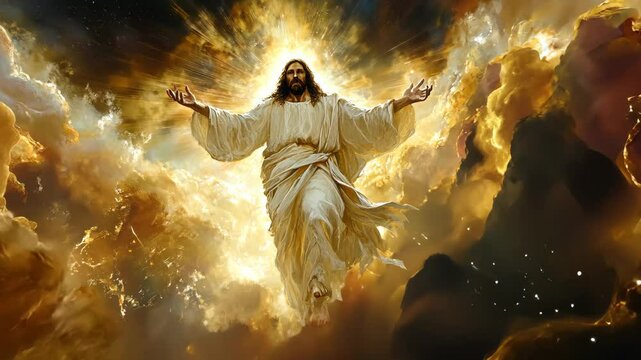 esus Christ second coming 4K Video