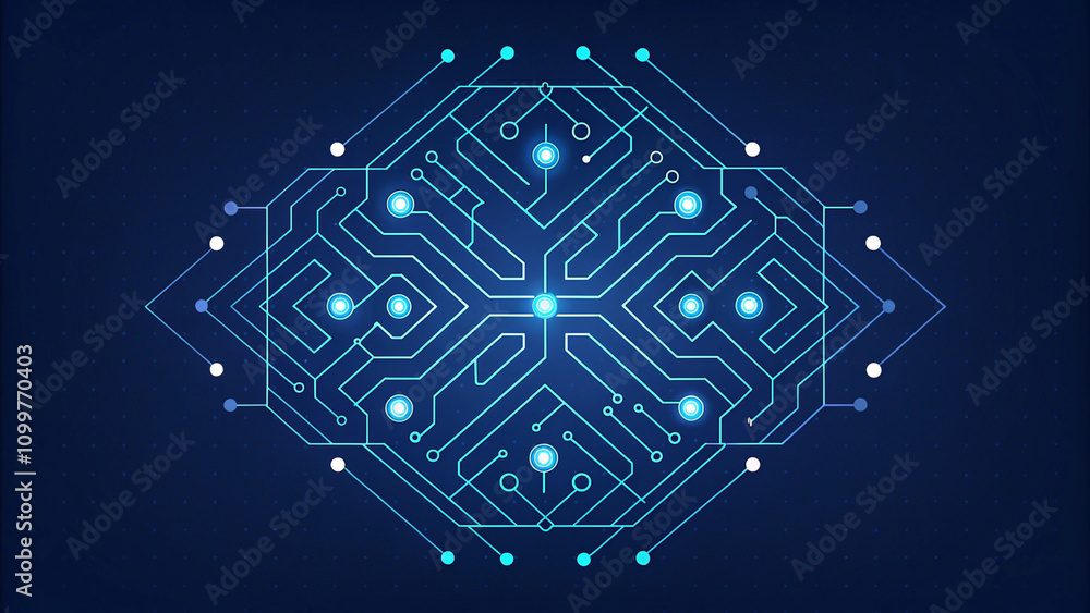Poster abstract digital circuitry network design