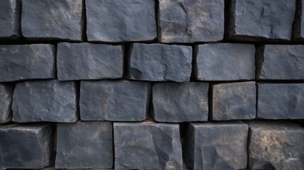 Obraz premium Close-Up of a Stone Wall Texture