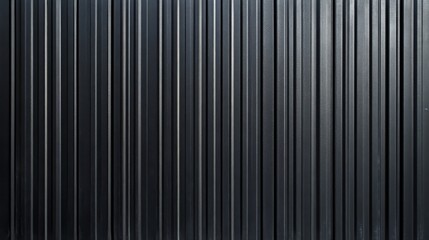 Obraz premium Corrugated Metal Siding - Modern Building Texture