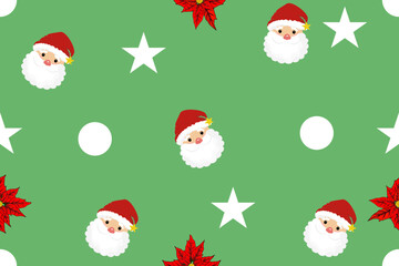Wallpaper in a cute style Christmas Tree Theme. Seamless Christmas pattern.
Merry Christmas vintage ethnic seamless pattern and beautiful patterns, is used for carpets,curtains