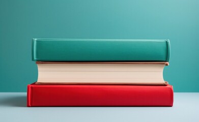 Education concept with books arrangement