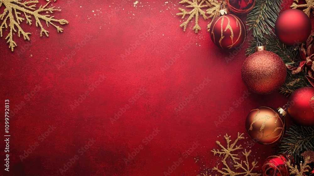 Poster festive backdrop featuring a decorative design with ample space for adding personal text
