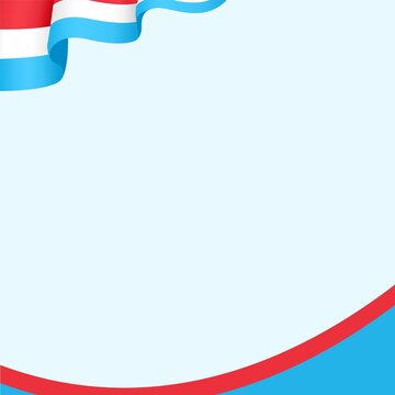 Background with copy space for Luxembourg Independence Day or any Luxembourg event. Suitable for placing content with that theme.