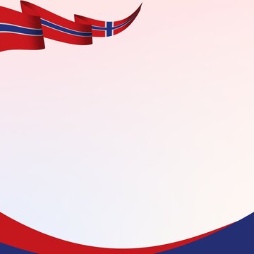 Background with copy space for Norwegian Independence Day or any Norwegian event. Suitable for placing content with that theme.