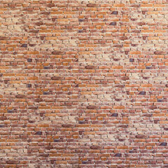Red brick wall grunge texture wallpaper. Red brick wall pattern background 3d render with copy space