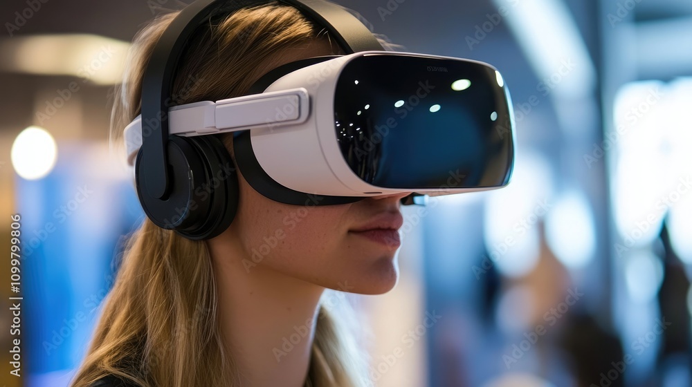 Aufkleber users don vr glasses as extended reality xr combining augmented reality ar virtual reality vr and mi