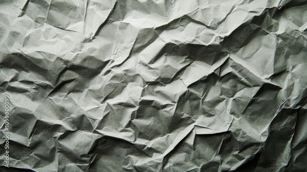 Poster crumpled paper texture with a visually appealing design layout