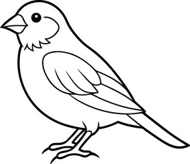 Fototapeta premium illustration of a bird
