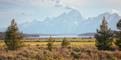 landscape in the mountains
