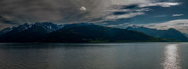 lake in the mountains