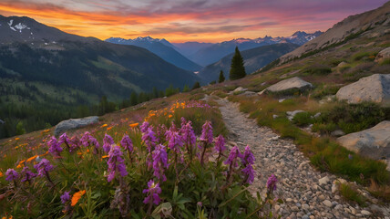 Sunset Serenity A Peaceful Mountain Escape, A Tranquil Retreat, A Serene Getaway,