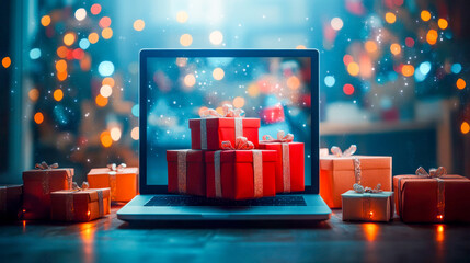 Online Monday sale featuring festive gift packages for the holiday season