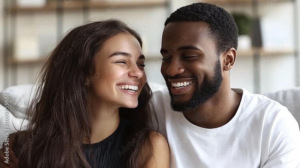 Poster a financial advisor explaining savings options to a young couple in a relaxed setting stock photo wi