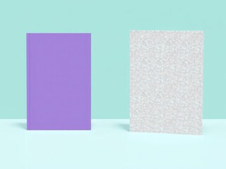 Fototapeta premium Book mockup featuring a textured hard cover design with a realistic appearance, perfect for showcasing your book cover designs, template, realistic, print