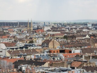 Obraz premium the panorama view of Budapest, Hungary