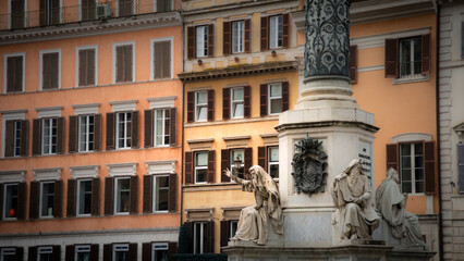 Column of the Imacculate Conception in the Piazza di Spagna, Rome