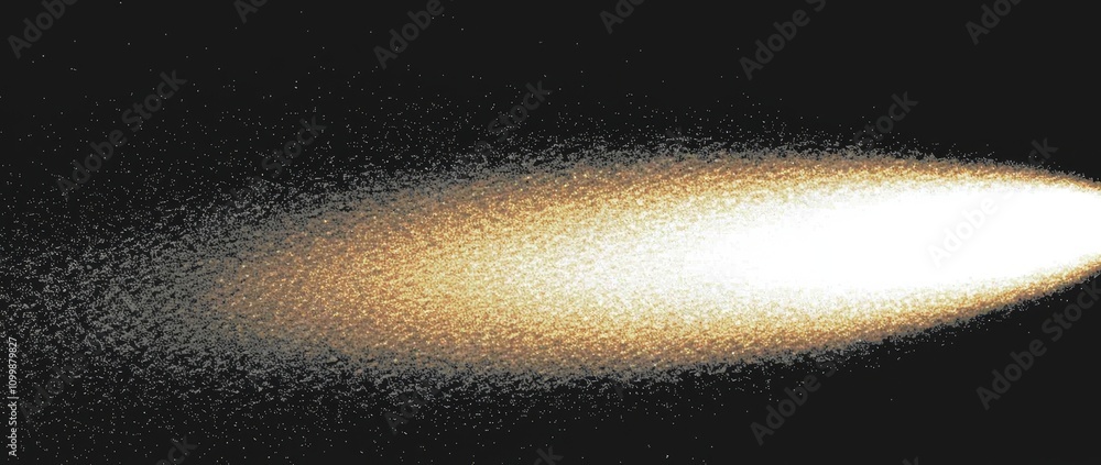 Poster a dark, noisy, and grainy poster background featuring an abstract orange and black glowing shape, de