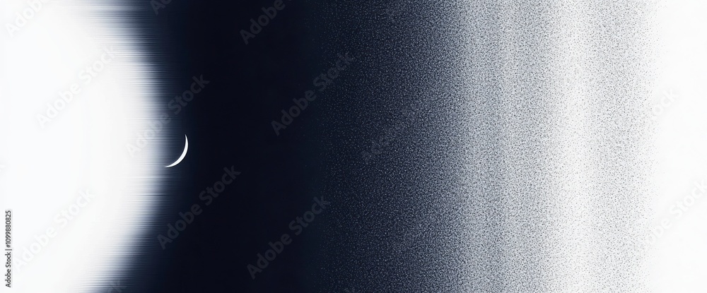 Poster a grainy texture gradient in shades of dark gray, white, blue, and black creates an abstract backgro