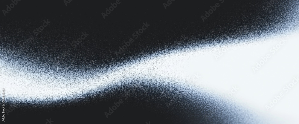 Aufkleber a dark technology abstract banner design with a grainy texture effect, featuring a gradient backgrou