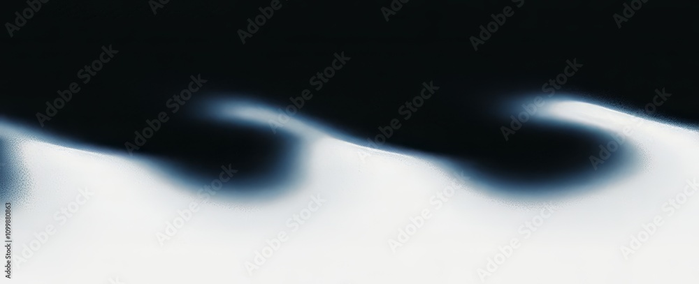 Poster a gradient background blending teal, blue, green, and black with a grainy texture, creating a dark, 