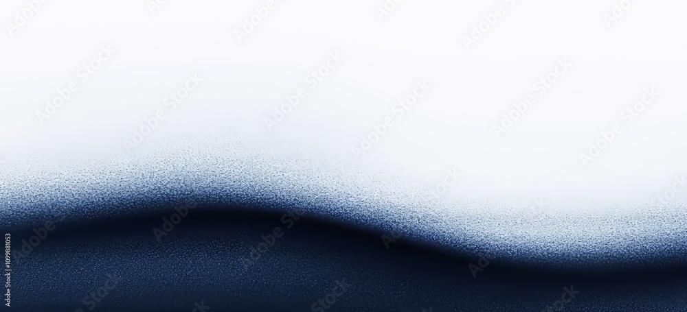 Aufkleber a banner design featuring a light blue beam on a dark blue backdrop with a grainy gradient and noise
