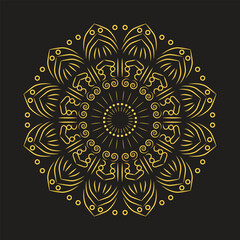 This is a Nice Mandala design Template