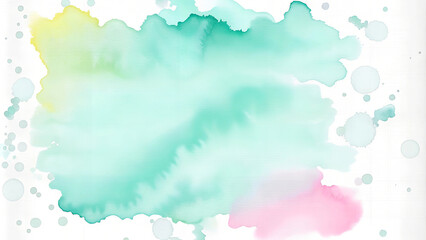 Fototapeta premium Vibrant watercolor abstract texture in pink and yellow for artistic design