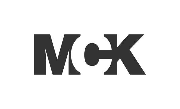 MCK bold and unique editable font logo for tech startups, consulting, corporate branding. Perfect for headlines, visual identity, cyberspace, leadership, unity, innovative ideas